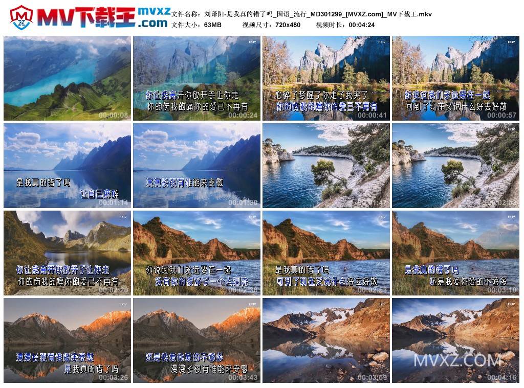 刘译阳-是我真的错了吗_国语_流行_MD301299